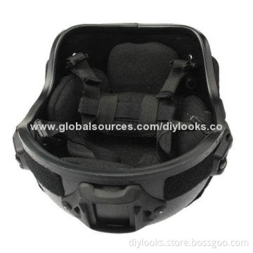 Outdoor Sport Side Cover for Helmet Arc Rail, Black